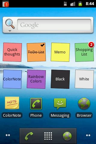 ColorNote Notepad Notes - صورة شاشة 2