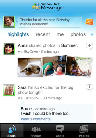Windows Live Messenger - صورة شاشة 1