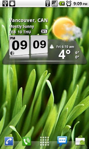 3D Digital Weather Clock - صورة شاشة 2