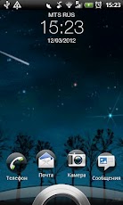 Falling stars Live Wallpaper - صورة شاشة 3