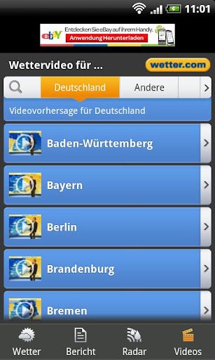 wetter.com - صورة شاشة 5