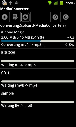 Mp3 Media Converter - صورة شاشة 1
