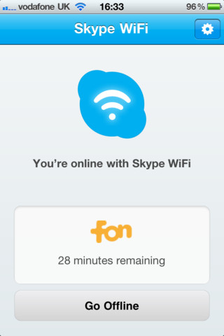 Skype WiFi - صورة شاشة 2
