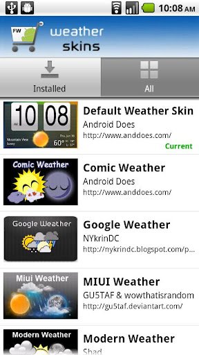 Fancy Widgets - صورة شاشة 6