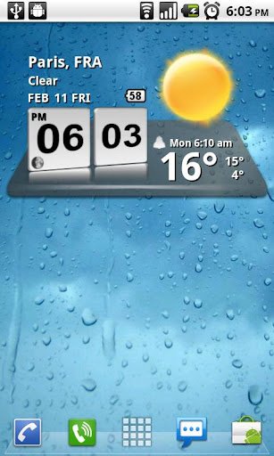 3D Digital Weather Clock - صورة شاشة 3