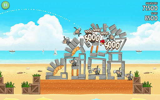 Angry Birds Rio - صورة شاشة 3