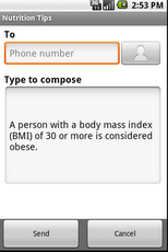 Nutrition Tips - صورة شاشة 2