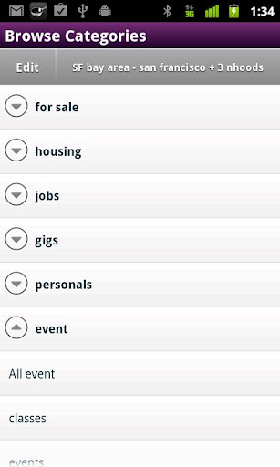 Craigslist - صورة شاشة 4