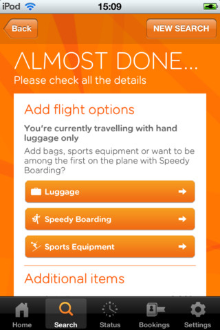 easyJet mobile