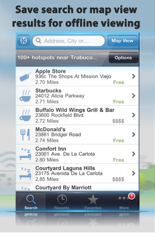 Wi-Fi Finder - صورة شاشة 1