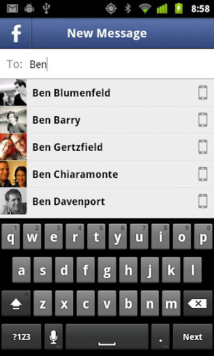 Facebook Messenger - صورة شاشة 2