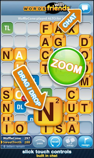 Words With Friends - صورة شاشة 1