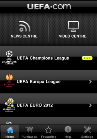 UEFA.com mobile - صورة شاشة 2