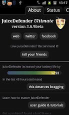 JuiceDefender - battery save - صورة شاشة 2