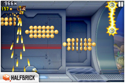 Jetpack Joyride - صورة شاشة 2
