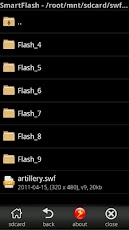 Smart SWF Player- Flash Viewer - صورة شاشة 2