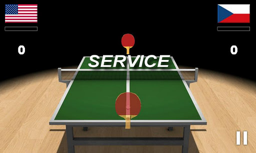 Virtual Table Tennis 3D - صورة شاشة 1