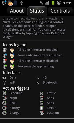 JuiceDefender - battery saver - صورة شاشة 3