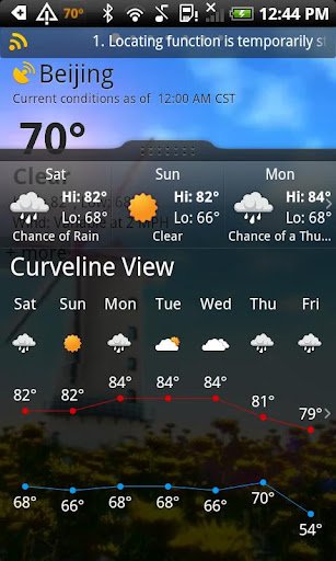 GO Weather - صورة شاشة 6
