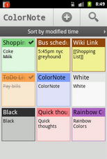 ColorNote Notepad Notes - صورة شاشة 7
