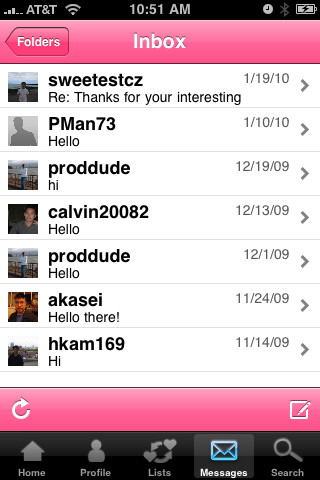 All Friendfinder - صورة شاشة 3