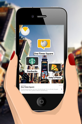 WIKITUDE Augmented Reality Browser - صورة شاشة 4