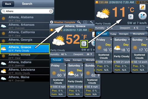 iWeather Complete Pro - صورة شاشة 4