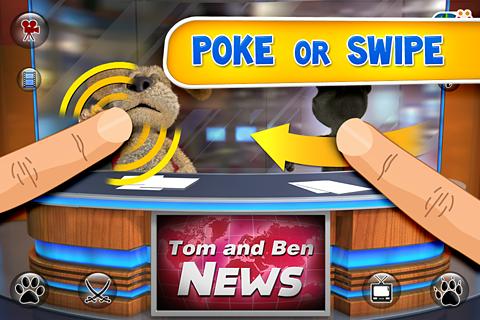 Talking Tom & Ben News - صورة شاشة 2