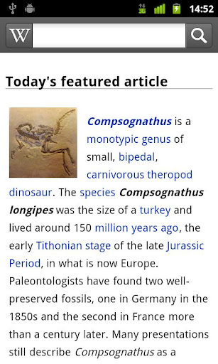 Wikipedia - صورة شاشة 1