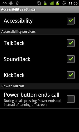 TalkBack - صورة شاشة 2