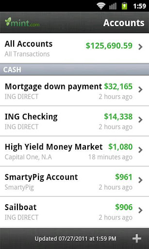 Mint.com Personal Finance - صورة شاشة 3