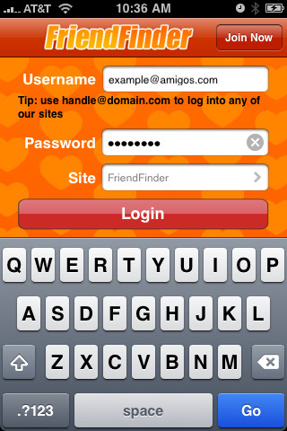 All Friendfinder - صورة شاشة 2