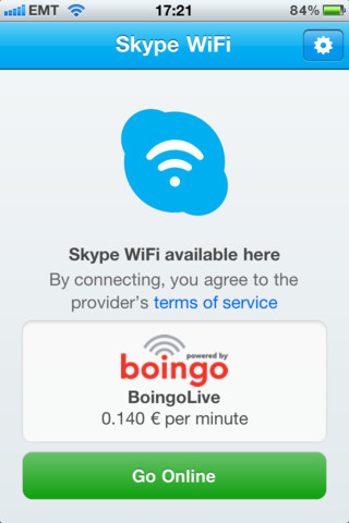 Skype WiFi - صورة شاشة 3