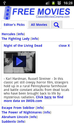 Movies - صورة شاشة 1