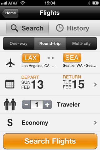 KAYAK Mobile - صورة شاشة 2