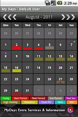 My Days - Period & Ovulation - صورة شاشة 1