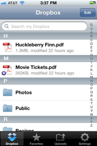 Dropbox - صورة شاشة 4
