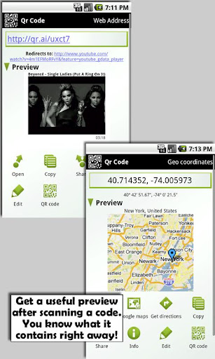 QR Droid - صورة شاشة 4