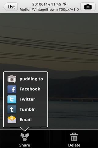 Pudding Camera - صورة شاشة 4