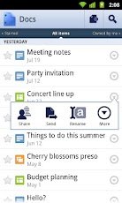 Google Docs - صورة شاشة 2