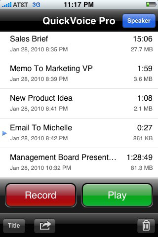 QuickVoice® Recorder