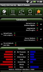 Footy Live Scores - صورة شاشة 6