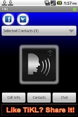 TiKL Touch Talk Walkie Talkie - صورة شاشة 1