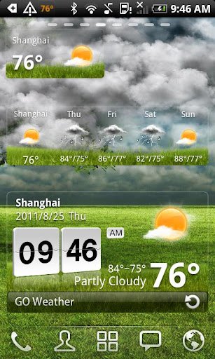 GO Weather - صورة شاشة 2