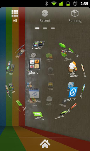 GO Launcher EX - صورة شاشة 6