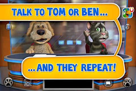 Talking Tom & Ben News - صورة شاشة 1