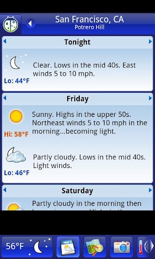 WeatherBug - صورة شاشة 3