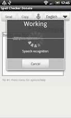 Spell Checker (+voice input) - صورة شاشة 4