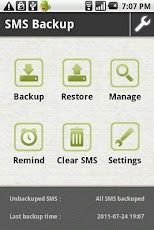 SMS Backup & Restore - صورة شاشة 1