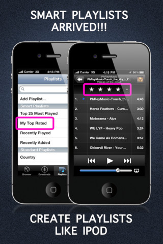 "Free Music Download" - Downloader and Player - صورة شاشة 3